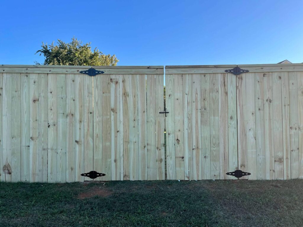 Double Gate Installation