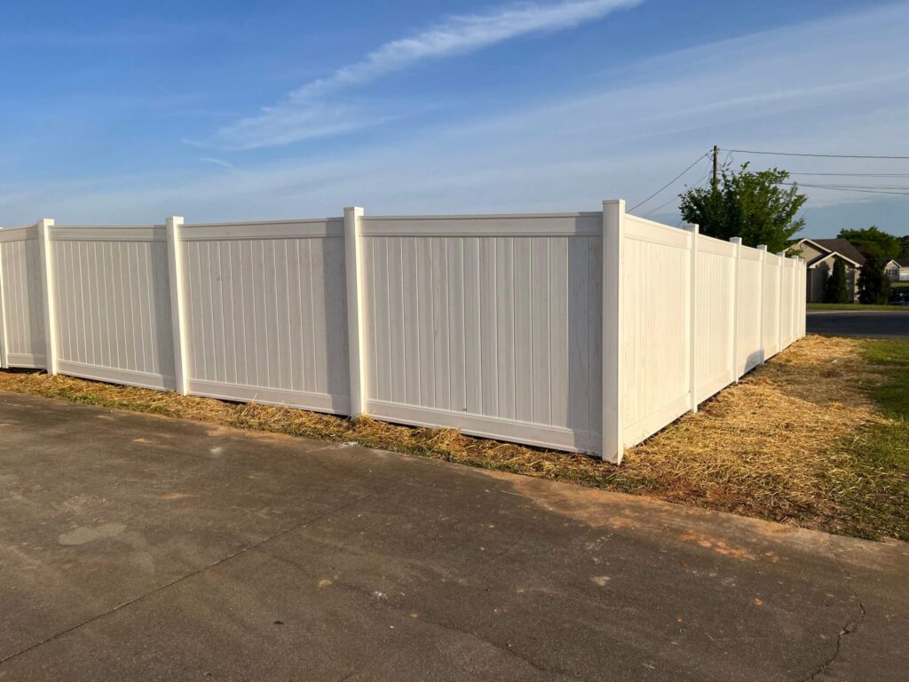 vinyl fence installation in millersville tn
